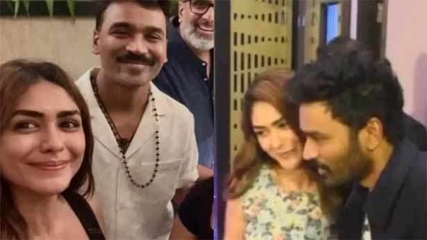 தனுஷ் நடிகை மிருணாள் தாகூருடன் டேட்டிங்...?