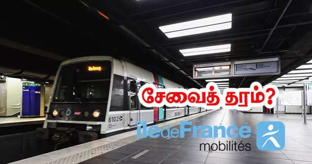 இல்-து-பிரான்ஸ் போக்குவரத்து நிலை - ஏப்ரலில் எவை அதிக சிக்கலுக்கு முகம் கொடுத்தன?
