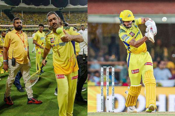 CSK 50வது வெற்றி! ரசிகர்களுக்கு பந்துகளை பரிசளித்த தோனி