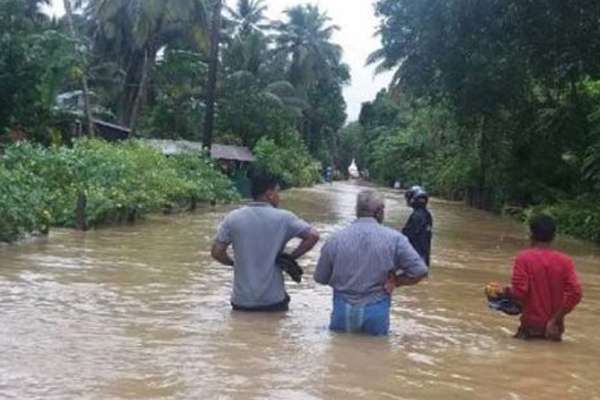 இலங்கையில் மோசமான வானிலை காரணமாக 5,587 வீடுகள் சேதம்