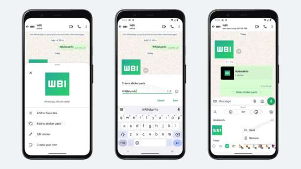 WhatsApp-ல் வரவிருக்கும் புதிய அப்டேட்! இனி ஸ்டிக்கர் தொகுப்புகள் சொந்தமாக உருவாக்கலாம்