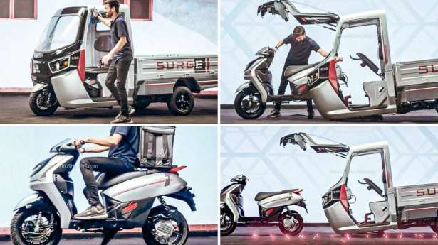 Scooterஆக மாறும் Auto Rikshaw... - 2-In-1 மின்சார வாகனத்தை அறிமுகம் செய்த Hero நிறுவனம்