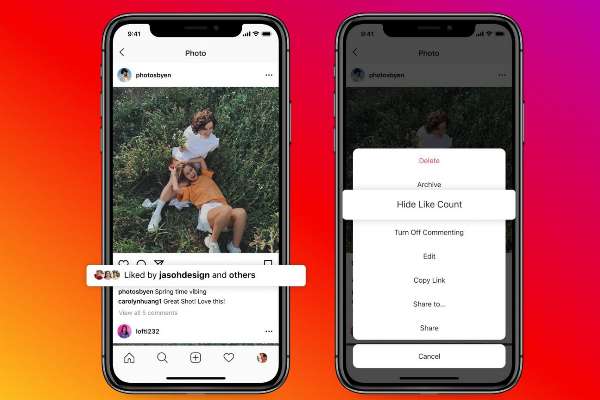 இன்ஸ்டாகிராமில் Like-களை மறைக்கும் புதிய அம்சம் அறிமுகம்! 