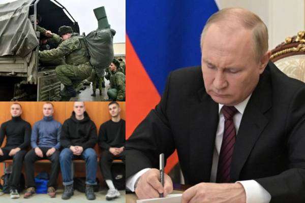 கட்டாய இராணுவப் படைக்கு மாற்றும் சட்டம- கையெழுத்திட்ட விளாடிமிர் புடின்