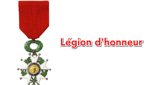 Légion d'honneur - விருதுகளும் கெளரவங்களும்!!