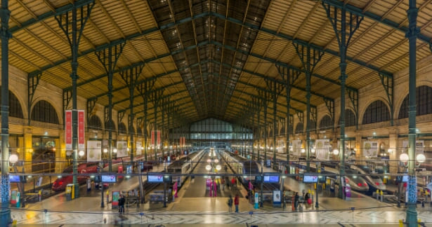 உலகின் தலைசிறந்த தொடருந்து நிலையம்! - Gare du Nord! 