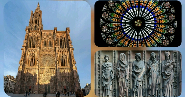 வியக்க வைக்கும் Cathédrale de Strasbourg!! - சில தகவல்கள்!!